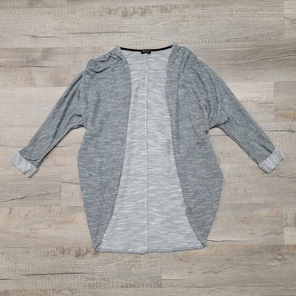 Poetry Slouchy Round Hem Knit Cardigan S/M Dolman Sleeve Lagenlook Boho‎ Top
